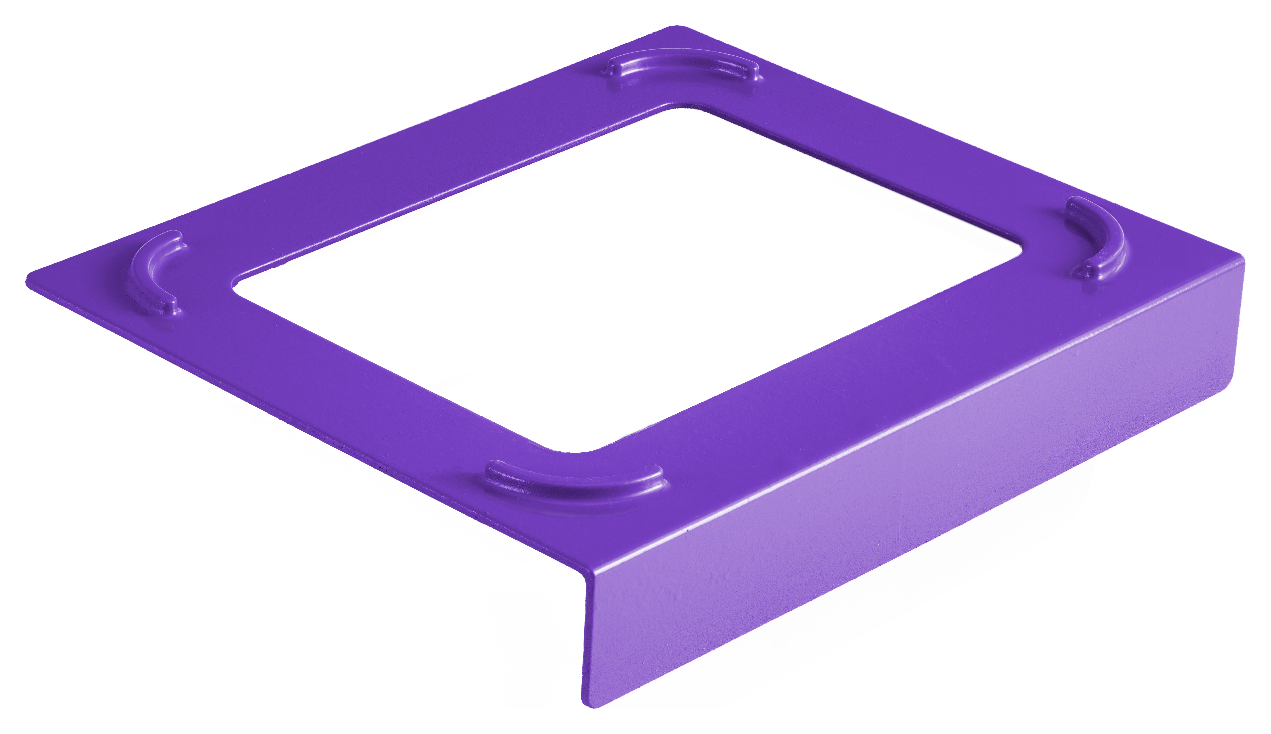 purple Pan Stacker for storing kitchen pans