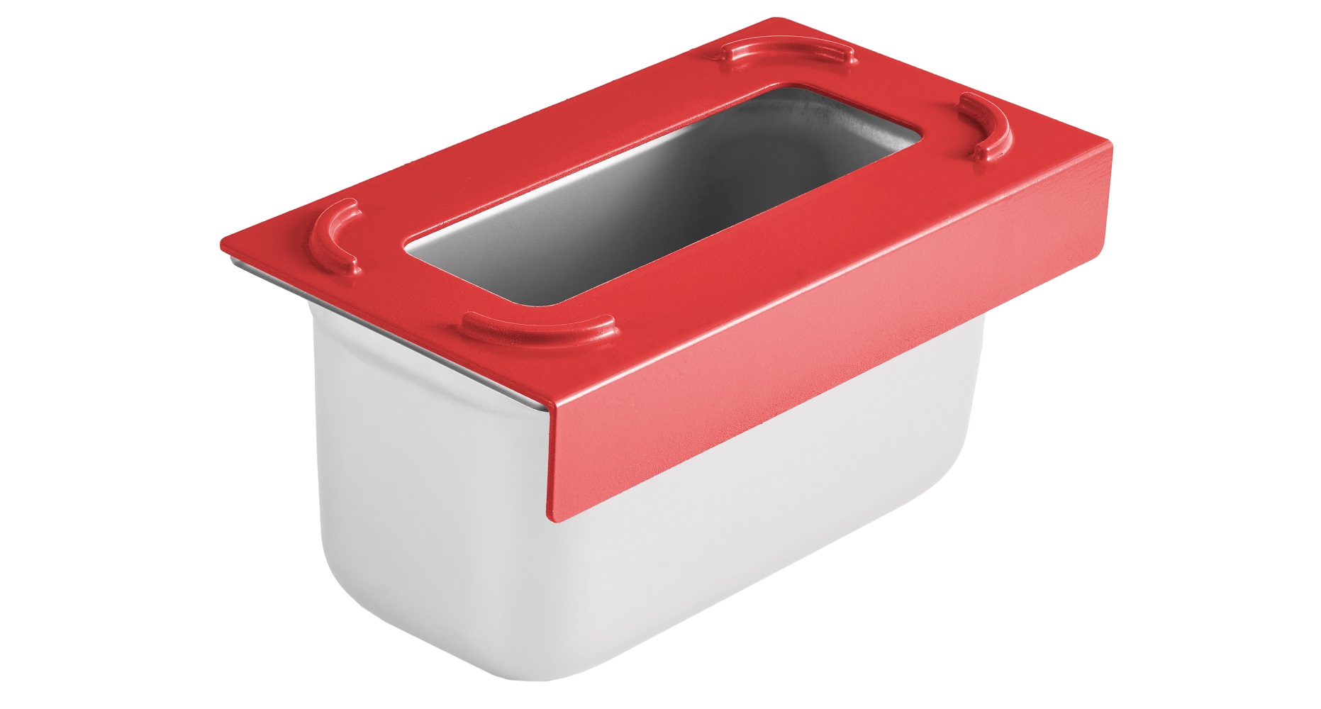 Red Pan Stacker for Third Size Pan